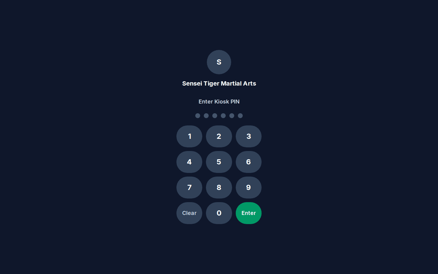 Kiosk Check-in — Self-service attendance